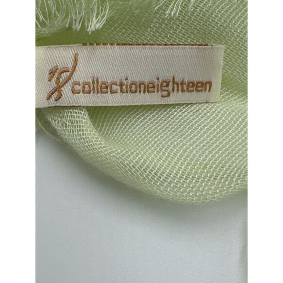 Collection Eighteen Soft Fringe Floral Scarf - Multi-Color Viscose - Picture 4 of 6